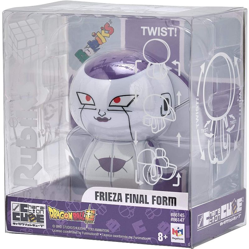 Rubik's Cube Charaction Cube Puzzle Frieza Final Form Figure, 3 of 4