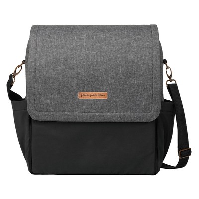 Petunia Pickle Bottom Boxy Diaper Bag - Graphite/ Black