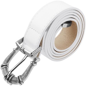 INSPIRE CHIC Women's Personality Buckle Popular Fashion Versatile Decorative Belt for Dresses Blouse - 1 of 4