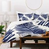 Deny Designs Cocoon Tropical Palms Duvet Cover Bedding Set Blue - 3 of 4