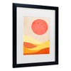 Trademark Fine Art - Kubistika  Sweet Harmony Matted Framed Art - 3 of 4