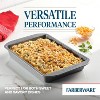 Nonstick Bakeware Baking Pan / Nonstick Cake Pan, Rectangle - 9 Inch x 13 Inch, Gray - 3 of 4