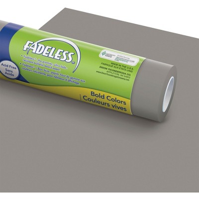 Fadeless Designs Paper Roll, Pewter, 48 Inches x 50 Feet