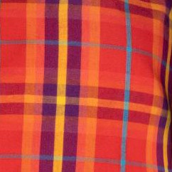 classic red multi plaid