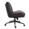 Modern Armless Office Chair - WOVENBYRD - 4 of 4