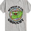 Boys' - Sesame Street - So What If Im Grouchy Short Sleeve Graphic T-Shirt - 2 of 4