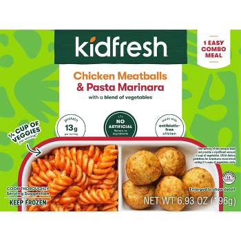Kidfresh Frozen 2 Compartment Chicken Meatballs & Pasta Marinara - 6.9oz