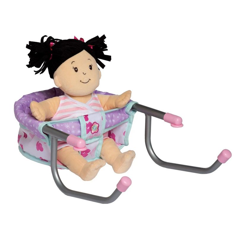 Manhattan Toy Baby Stella Time to Eat Table Chair First Baby Doll Play Set for 15" Dolls, 4 of 7