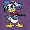 Girls' - Disney - Donald Duck Fitted Short Sleeve Graphic T-Shirt - 2 of 4