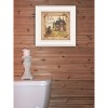 Bath House by Mary Ann June, Ready to Hang Framed Print, White Frame - 2 of 3