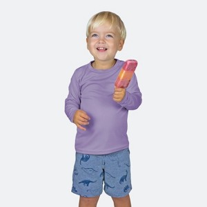 Vapor Apparel UPF 50+ UV Sun Protection Toddler Long Sleeve Rash Guard Swim Shirt - 1 of 3