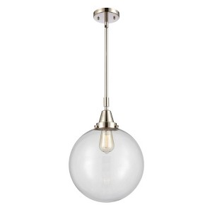 Beacon - 1 Light Stem Hung Mini Pendant In Industrial Style-16.13 Inches Tall and 12 Inches Wide - 1 of 1