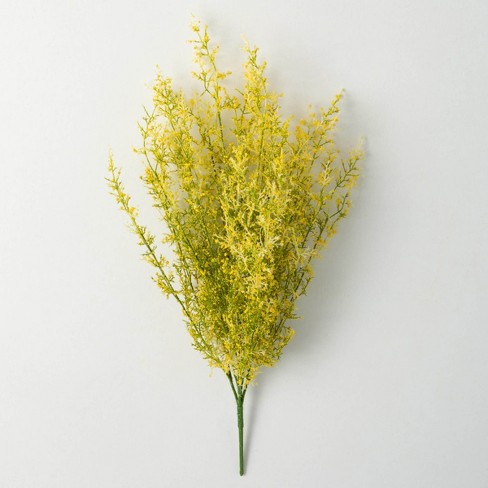 Sullivans Artificial Yellow Fumaria Bush 26
