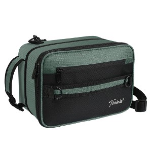 Tirrinia Expandable Insulated Lunch Bag for Women Men Kids, Leakproof Flat Lunch Cooler Tote with Shoulder Strap, Lunch Box for Work, School, Picnic - 1 of 4