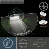VAXCEL Motion Sensor Dusk to Dawn Outdoor Security Flood Light - 2 Adjustable Light Heads - 4 Modes - 3 of 4