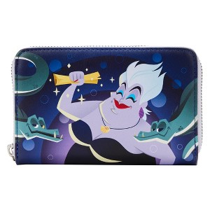 Loungefly Disney: The Little Mermaid - Ursula Lair Glow Zip Around Wallet - 1 of 4