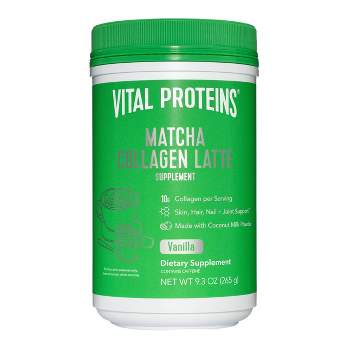 Vital Proteins Matcha Latte Vanilla Canister - 9.3oz