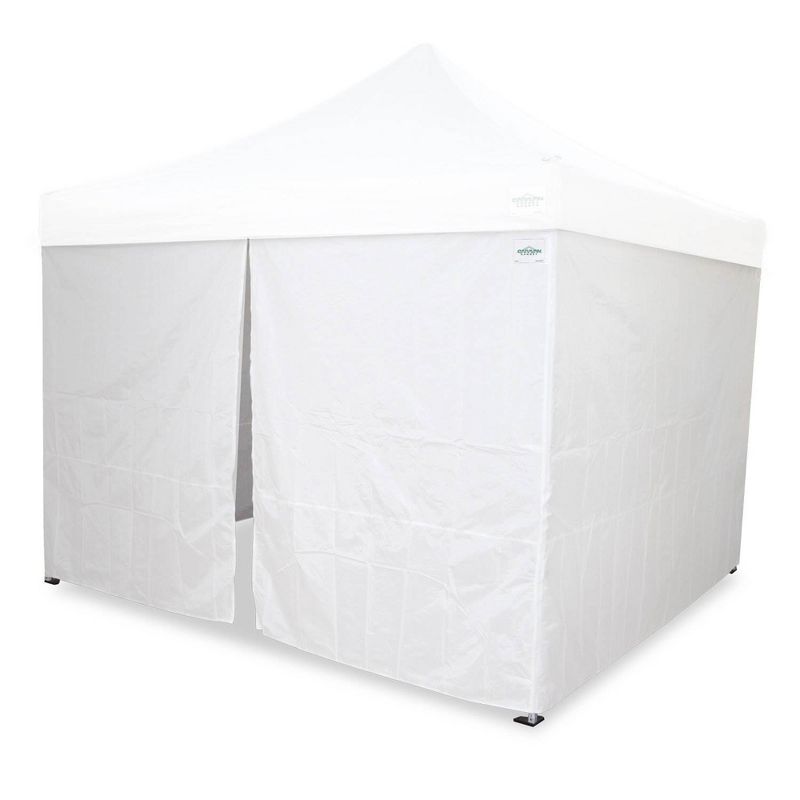 Caravan Canopy M-Series Pro 2 12 x 12 Foot Shade Tent with Roller Bag and  M-Series 12 x 12 Foot 2 Straight Leg Sidewall Kit for Recreational Use, 4 of 7