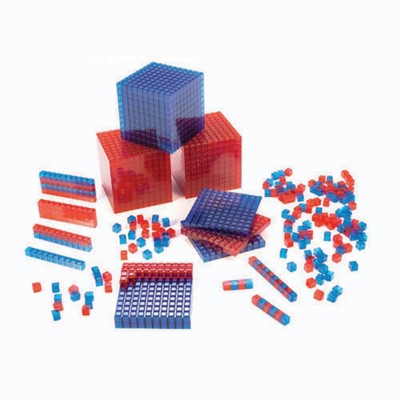 SI Manufacturing Clearview Base Ten Blocks