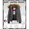 CANADA WEATHER GEAR Boys' Winter Coat - Heavyweight Bomber Parka Ski Jacket (Size: 8-20) - 2 of 4