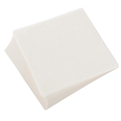 Juvale 500 Pack Square Wax Paper Sheets for Baking & Wrap Food, White, 6"