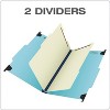 Pendaflex Hanging Classification Folders with Dividers, Legal Size, 2 Dividers, 2/5-Cut Exterior Tabs, Blue - 4 of 4