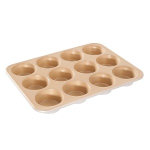 Nordic Ware Naturals® Nonstick 12 Cavity Muffin Pan - 1 of 4