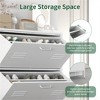 SKRAN Shoe Storage Cabinet with 3 Flip Drawers, Freestanding Shoe Cabinet Organizer with Metal Frame for Entryway, Hallway, Foyer - 4 of 4