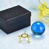 Unique Bargains Home Office Decorative Crystal Ball with Gift Box and Metal Stand - 4 of 4