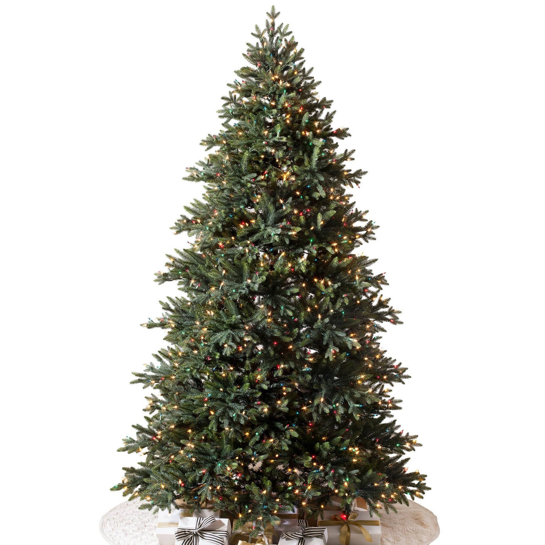 Balsam Hill 7.5' Color Clear LED Colorado Mountain Spruce Tree
