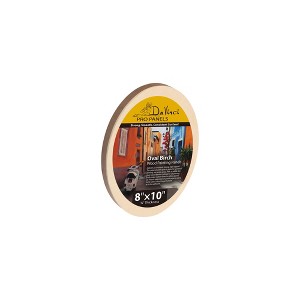 Da Vinci Pro Birch Wood Oval Panel 3/4" Deep –  Fine Textured, Warp Resistant, Lightweight & Rigid Oblong Panel – Perfect for Mounting Sanded Pastel - 1 of 4