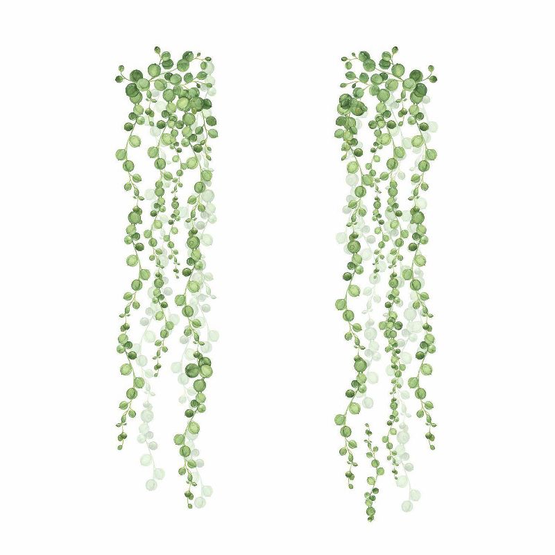 36.5&#34; x 9&#34; String of Pearls Vine Peel and Stick Wall Decal - RoomMates, 5 of 9