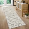 Outdoor Geometry Modern Area Rug Turkish Style.Washable, Foldable, Non-Slip, Light Weight Carpet Stain-Resistant, Breathable, Easy to Clean Sturdy - 2 of 4