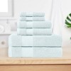 Luxury Cotton Heavyweight Solid Plush Towel Set by Blue Nile Mills - 2 of 4