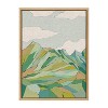 18" x 24" Sylvie Graubunden Framed Canvas by Nikita Jariwala - Kate & Laurel All Things Decor - 2 of 4