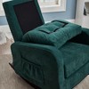 Bella Depot Rocking Chair Single Sofa Reclining Chair with Adjustable Back - 4 of 4
