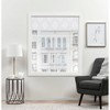 Marseilles Damask Blackout Roman Curtain Shades - Exclusive Home - image 3 of 3