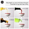 Ototo XL Fungilicious Kitchen Funnel: Collapsible Silicone, Dishwasher-Safe, Red & White - 4 of 4