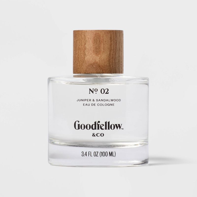 No. 2 Juniper & Sandalwood Men's Cologne - Trial Size - 3.4 fl oz - Goodfellow & Co™: 1-Pack, Spray, Perfumes and Colognes