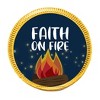 84ct Vacation Bible School Candy Religious Party Favors Chocolate Coins Faith on Fire (84 Count) - Gold Foil - By Just Candy - 2 of 2