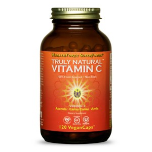 Healthforce Superfoods - Truly Natural Vitamin C - 120 VeganCaps - 1 of 2