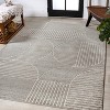 JONATHAN Y Nordby High-Low Geometric Arch Scandi Striped Indoor/Outdoor Area Rug - 3 of 4