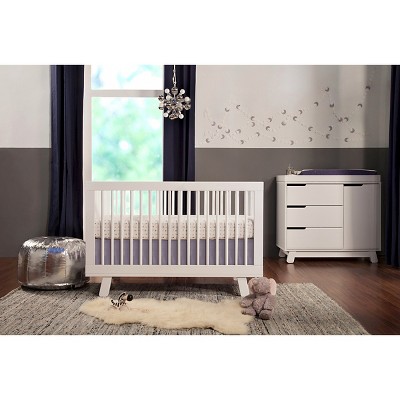 Ivory Pine Wood 3-Drawer Changing Table Dresser