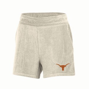 NCAA Texas Longhorns Women's Terry Shorts - 1 of 3