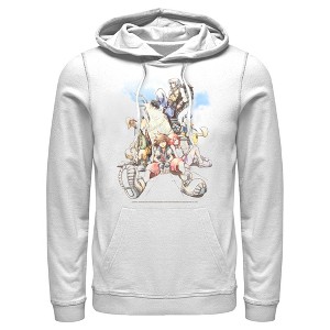Men's Kingdom Hearts Final Mix Box Art Pull Over Hoodie - 1 of 4