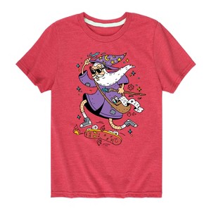 Boys' - Instant Message - Wizard Skater Short Sleeve Graphic T-Shirt - 1 of 4