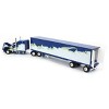 First Gear DCP 1/64 Peterbilt 389 63" Mid Roof Sleeper w/ Utility Ribbed Spread-Axle Refrigerated trailer 60-1457 - 4 of 4