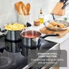 T-Fal Simply Cook Stainless Steel Sauce Pan with Lid - 2 of 4