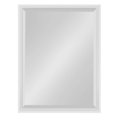 Calter Contemporary Full-Length Rectangular Dresser Mirror in White