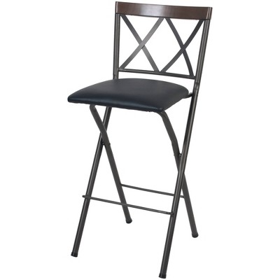 white folding bar stools